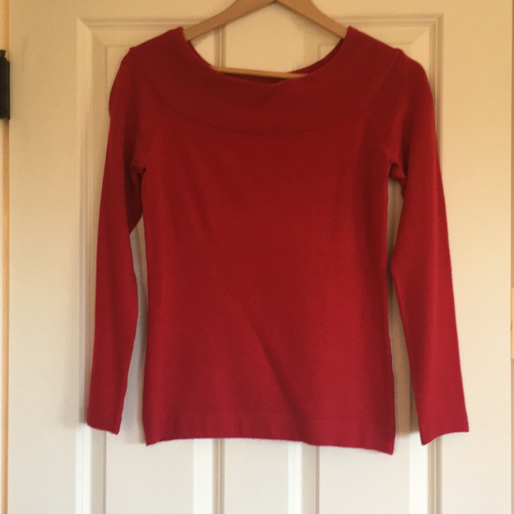 Red sweater